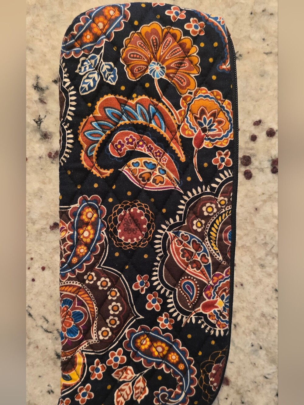 VERA BRADLEY Y2K Kensington 2007 Hot Tools/Cosmetic Pouch